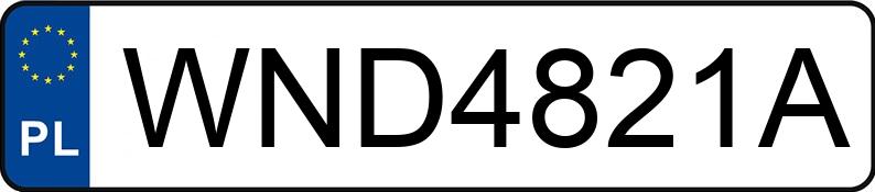 Numer rejestracyjny WND 4821A posiada OPEL INSIGNIA GRAND SPORT - WND4821A