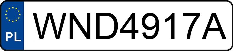 Numer rejestracyjny WND 4917A posiada RENAULT MASTER MA - WND4917A Numer rejestracyjny WND 4917A posiada RENAULT MASTER MA - WND4917A