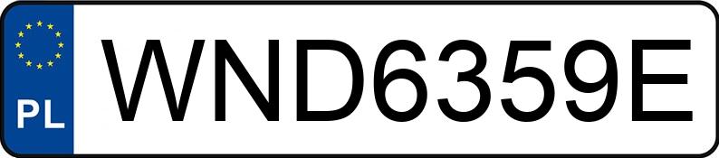 Numer rejestracyjny WND 6359E posiada IVECO 35-130 Daily MR`14 E5 3.5t 35S13 V - WND6359E Numer rejestracyjny WND 6359E posiada IVECO 35-130 Daily MR`14 E5 3.5t 35S13 V - WND6359E