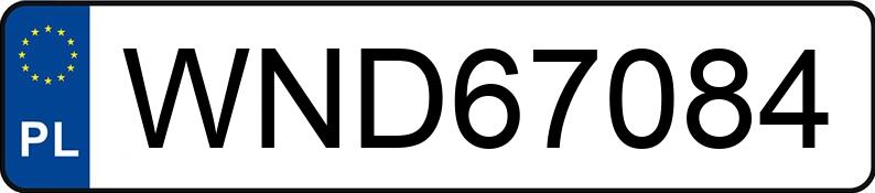 Numer rejestracyjny WND 67084 posiada HONDA CIVIC 4DR - WND67084 Numer rejestracyjny WND 67084 posiada HONDA CIVIC 4DR - WND67084