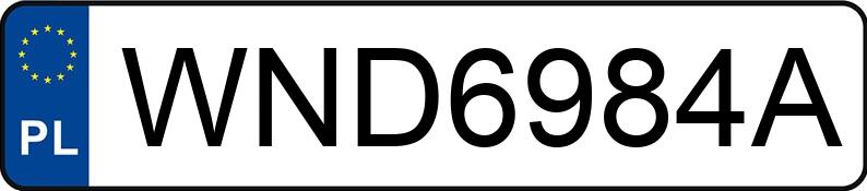 Numer rejestracyjny WND 6984A posiada BMW 528 - WND6984A Numer rejestracyjny WND 6984A posiada BMW 528 - WND6984A