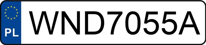 Numer rejestracyjny WND 7055A posiada MINI COOPER S - WND7055A