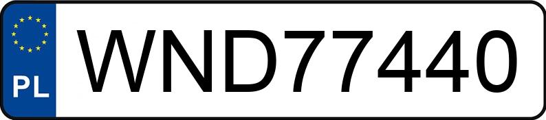 Numer rejestracyjny WND 77440 posiada AUDI A5 - WND77440