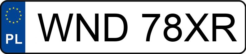 Numer rejestracyjny WND 78XR posiada FRUEHAUF T 34 34.0t 34 C/13.5 - WND78XR Numer rejestracyjny WND 78XR posiada FRUEHAUF T 34 34.0t 34 C/13.5 - WND78XR