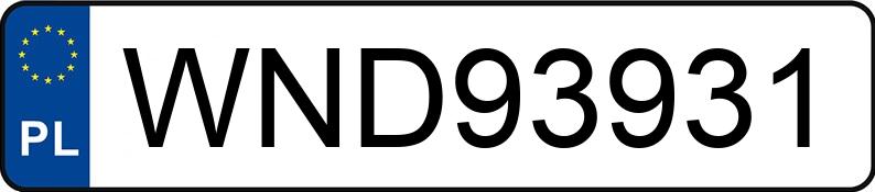 Numer rejestracyjny WND 93931 posiada FORD Kuga 2.0 TDCi MR`13 E6 Titanium - WND93931 Numer rejestracyjny WND 93931 posiada FORD Kuga 2.0 TDCi MR`13 E6 Titanium - WND93931