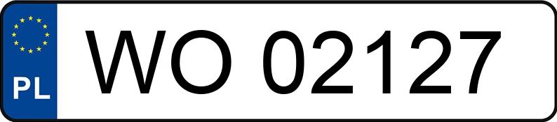 Numer rejestracyjny WO 02127 posiada DAEWOO TICO - WO02127
