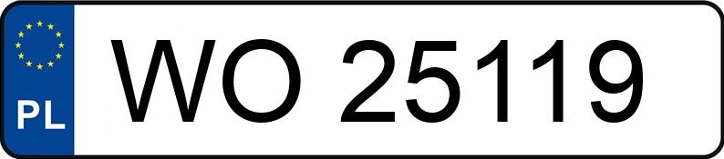 Numer rejestracyjny WO 25119 posiada BMW 635 E24 M CSi - WO25119 Numer rejestracyjny WO 25119 posiada BMW 635 E24 M CSi - WO25119