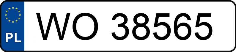 Numer rejestracyjny WO 38565 posiada MAZDA PREMACY - WO38565