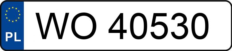 Numer rejestracyjny WO 40530 posiada BMW 523 I 2.5 KAT - WO40530 Numer rejestracyjny WO 40530 posiada BMW 523 I 2.5 KAT - WO40530