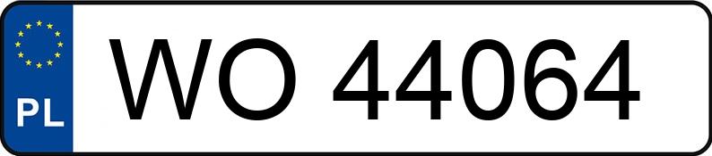 Numer rejestracyjny WO 44064 posiada SEAT ALHAMBRA - WO44064 Numer rejestracyjny WO 44064 posiada SEAT ALHAMBRA - WO44064