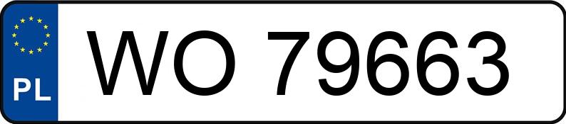 Numer rejestracyjny WO 79663 posiada RENAULT Grand Espace IV 2.0 Turbo MR`06 E4 Impulsion 170 Aut. - WO79663