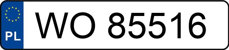 Numer rejestracyjny WO 85516 posiada VOLVO FH 500 E6d 28.5t FH 500 Globetrotter - WO85516