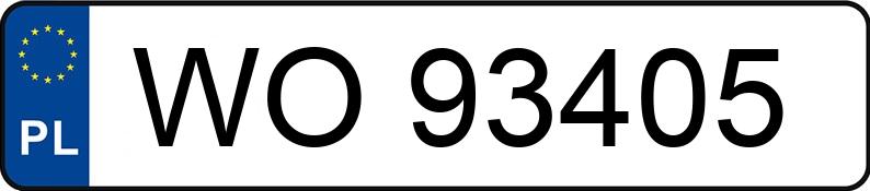 Numer rejestracyjny WO 93405 posiada MERCEDES-BENZ C 200 KOMPRESSOR - WO93405 Numer rejestracyjny WO 93405 posiada MERCEDES-BENZ C 200 KOMPRESSOR - WO93405
