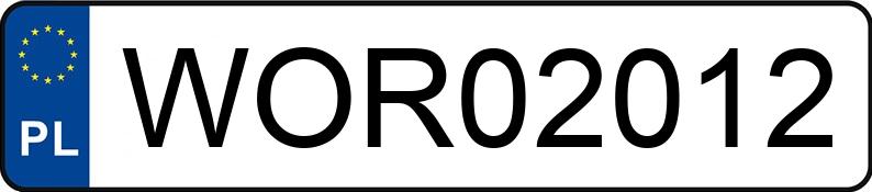 Numer rejestracyjny WOR 02012 posiada MERCEDES-BENZ E 290 - WOR02012