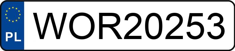 Numer rejestracyjny WOR 20253 posiada SEAT IBIZA 1.9 TDI - WOR20253 Numer rejestracyjny WOR 20253 posiada SEAT IBIZA 1.9 TDI - WOR20253