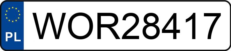 Numer rejestracyjny WOR 28417 posiada BMW X5 XDRIVE30D - WOR28417 Numer rejestracyjny WOR 28417 posiada BMW X5 XDRIVE30D - WOR28417