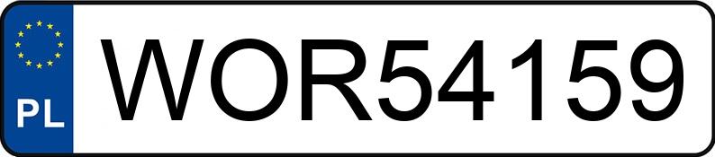 Numer rejestracyjny WOR 54159 posiada PEUGEOT Partner III Tepee HDI MR`15 E6 Outdoor - WOR54159