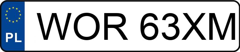 Numer rejestracyjny WOR 63XM posiada URSUS C-360 - WOR63XM Numer rejestracyjny WOR 63XM posiada URSUS C-360 - WOR63XM