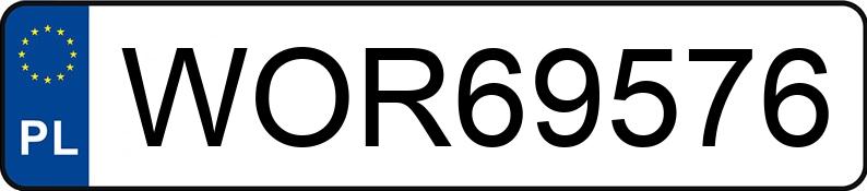 Numer rejestracyjny WOR 69576 posiada AUDI A4 - WOR69576 Numer rejestracyjny WOR 69576 posiada AUDI A4 - WOR69576