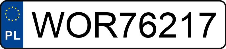 Numer rejestracyjny WOR 76217 posiada RENAULT LAGUNA - WOR76217 Numer rejestracyjny WOR 76217 posiada RENAULT LAGUNA - WOR76217
