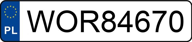 Numer rejestracyjny WOR 84670 posiada BMW 335i MR`12 E5 F30 335i MR`12 E5 F30 - WOR84670 Numer rejestracyjny WOR 84670 posiada BMW 335i MR`12 E5 F30 335i MR`12 E5 F30 - WOR84670