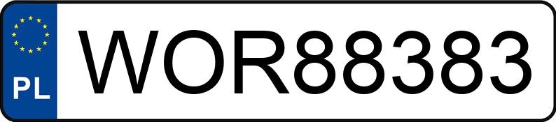 Numer rejestracyjny WOR 88383 posiada BMW 320D - WOR88383 Numer rejestracyjny WOR 88383 posiada BMW 320D - WOR88383