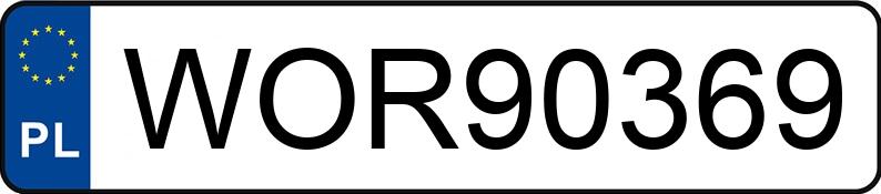Numer rejestracyjny WOR 90369 posiada BMW 320 D - WOR90369 Numer rejestracyjny WOR 90369 posiada BMW 320 D - WOR90369