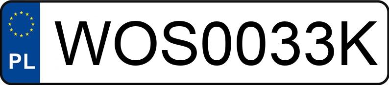 Numer rejestracyjny WOS 0033K posiada OPEL Astra Classic II 1.6 MR`04 E4 Astra Classic II 1.6 MR`04 E4 - WOS0033K