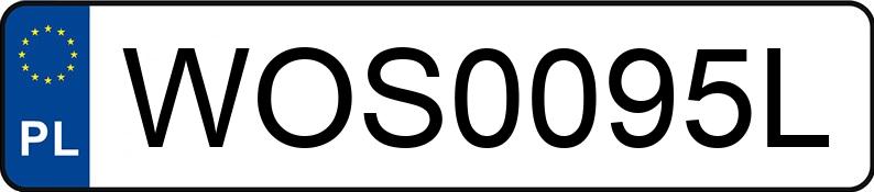 Numer rejestracyjny WOS 0095L posiada PEUGEOT Expert 2.0 BlueHDi MR`16 E6.4 2.9t Standard - WOS0095L