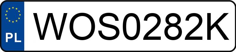 Pirat drogowy w pojeździe o numerach rejestracyjnych WOS0282K Pirat drogowy w pojeździe o numerach rejestracyjnych WOS0282K