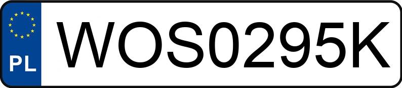 Numer rejestracyjny WOS 0295K posiada MITSUBISHI GRANDIS - WOS0295K