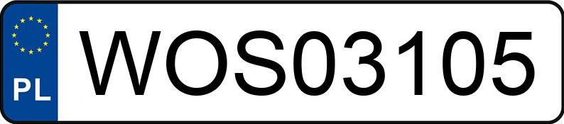 RegistreringsnummerWOS 03105 har VOLKSWAGEN Passat 2.0i Kat. GT syncro - WOS03105