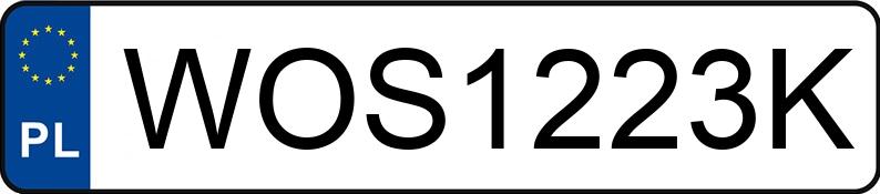 El número de registro WOS 1223K tiene AUDI A4 1.9 TDi Kat. MR`00 E3 8E A4 1.9 TDi Kat. MR`00 E3 8E - WOS1223K