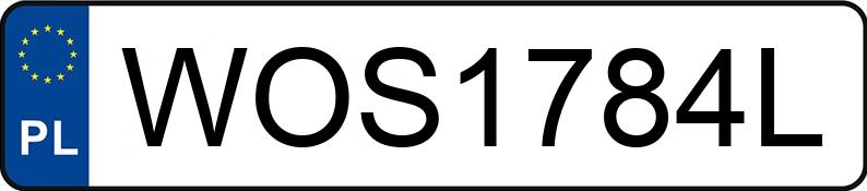 Numer rejestracyjny WOS 1784L posiada PEUGEOT 3008 2.0 HDI MR`09 E5 Allure - WOS1784L