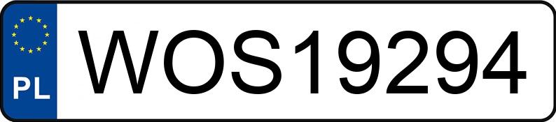 Numer rejestracyjny WOS 19294 posiada VOLKSWAGEN Golf IV 1.9 TDI MR`97 Highline - WOS19294