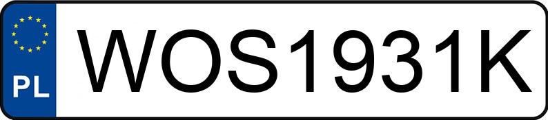Numer rejestracyjny WOS 1931K posiada AUDI A4 1.9 TDi Kat. MR`99 B5 A4 1.9 TDi Kat. MR`99 B5 - WOS1931K