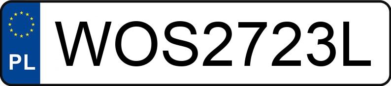 Numer rejestracyjny WOS 2723L posiada BMW 5ER REIHE - WOS2723L