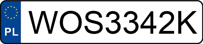 Numer rejestracyjny WOS 3342K posiada VOLKSWAGEN Golf VII Variant 1.6 TDI MR`12 E6 Highline BMT DSG - WOS3342K
