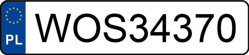 Numer rejestracyjny WOS 34370 posiada VOLKSWAGEN Bora 1.9 TD MR`98 E3 Basis - WOS34370