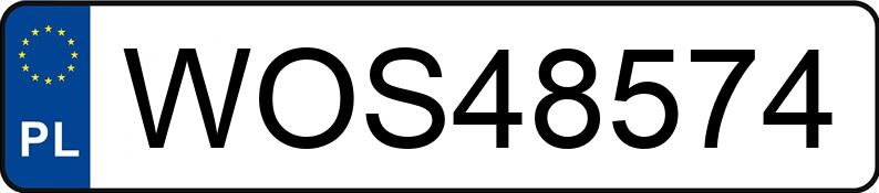Numer rejestracyjny WOS 48574 posiada AUDI A4 - WOS48574