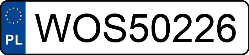 Numer rejestracyjny WOS 50226 posiada BMW 320 Diesel Kat. MR`01 E3 E46 320 Diesel Kat. MR`01 E3 E46 - WOS50226