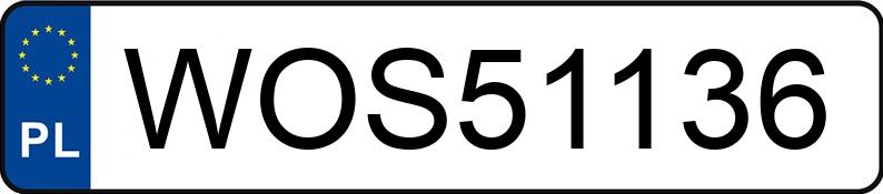 Numer rejestracyjny WOS 51136 posiada MAZDA 6 - 2.0 CD MR`08 E4 Exclusive Plus - WOS51136