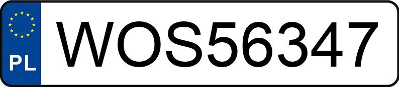 Numer rejestracyjny WOS 56347 posiada VOLVO S40 1.9 D MR`96 S40 1.9 D MR`96 - WOS56347