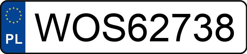 Numer rejestracyjny WOS 62738 posiada AUDI Q7 4L - WOS62738