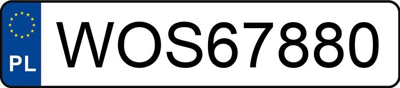 Numer rejestracyjny WOS 67880 posiada AUDI A3 2.0 FSI Kat. MR`04 E3 8P Ambition - WOS67880