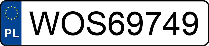 Numer rejestracyjny WOS 69749 posiada VOLKSWAGEN Transporter T4 TD MR`96 2.6t Transporter T4 TD MR`96 2.6t - WOS69749