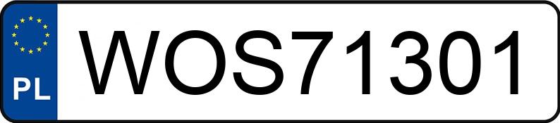 Numer rejestracyjny WOS 71301 posiada AUDI A6 - WOS71301 Numer rejestracyjny WOS 71301 posiada AUDI A6 - WOS71301