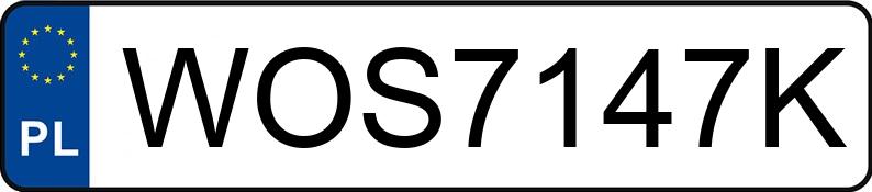 Numer rejestracyjny WOS 7147K posiada AUDI A4 1.9 TDi Kat. B5 A4 1.9 TDi Kat. B5 - WOS7147K