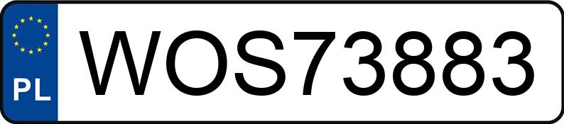 Numer rejestracyjny WOS 73883 posiada BMW 530 Diesel MR`03 E3 E60 530 Diesel MR`03 E3 E60 - WOS73883