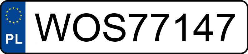 Numer rejestracyjny WOS 77147 posiada MERCEDES-BENZ S 350 TD 140 S 350 TD 140 - WOS77147